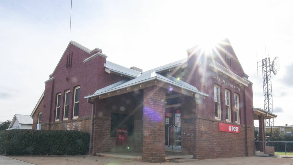 The iconic Ariah Park post office is up for sale. Pictures: contributed