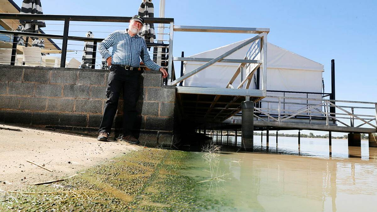 Wagga Sailing Club Chair Garry Williams is calling for an overhaul on how council tests for blue green algae with the lake closed for yet another summer. Picture by Les Smith