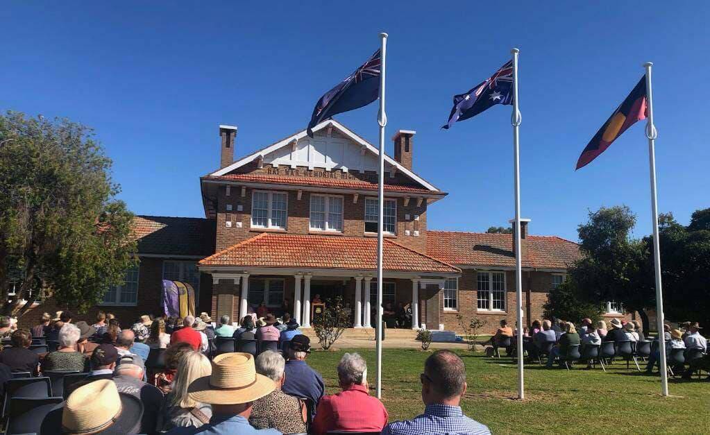People gathered from near and far to mark the centenary celebrations of Hay War Memorial High School across the Anzac Day weekend. Picture contributed