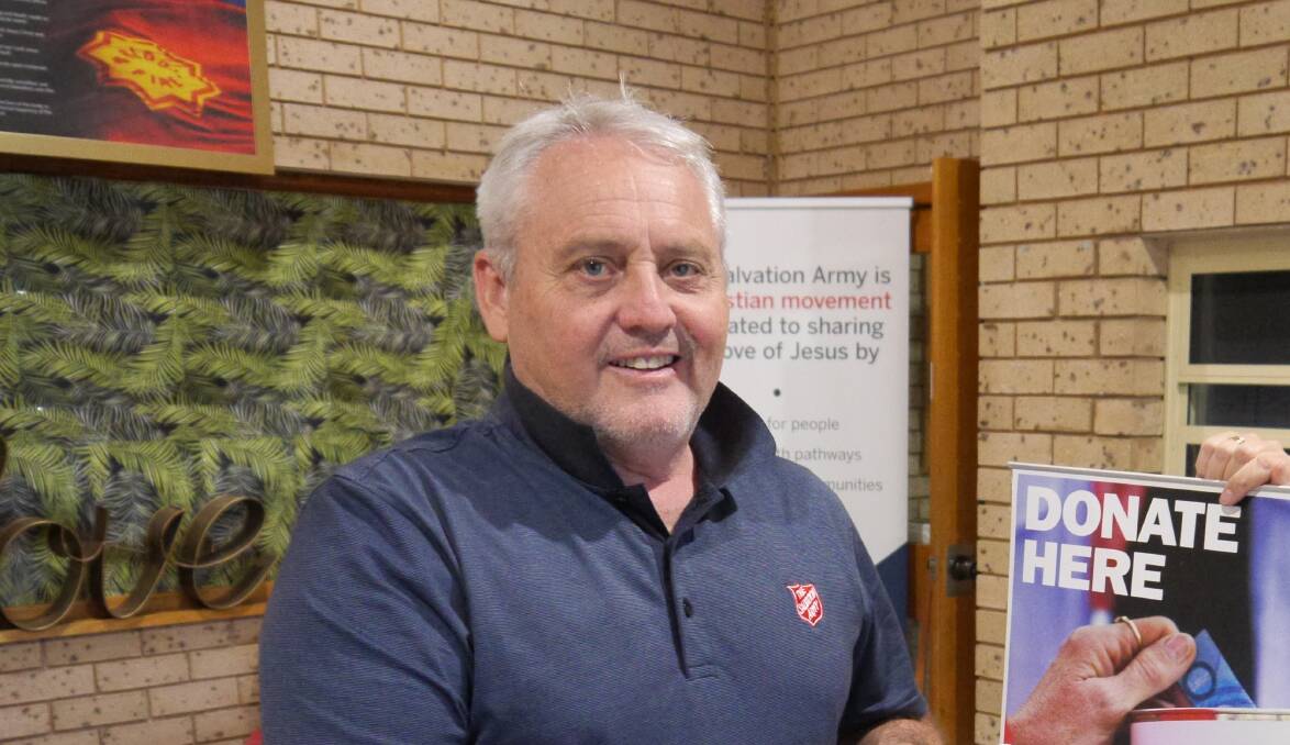 WINTER CHILL: Wagga Salvation Army Auxiliary Lieutenant David Hopewell says the city's homeless situation is getting worse.