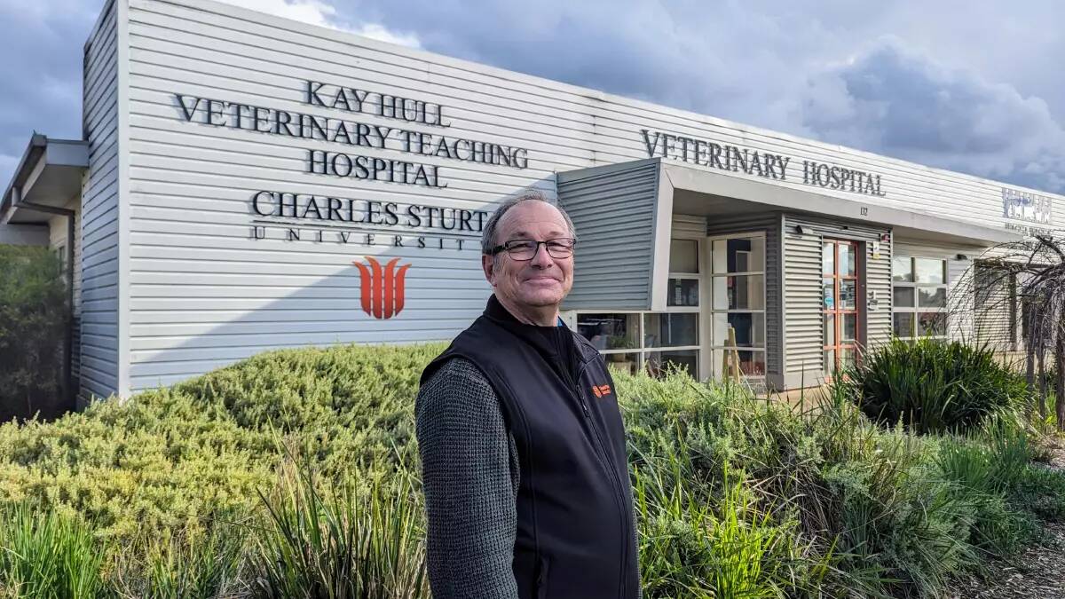 CSU's school of agricultural, environmental and veterinary sciences Dr Geoff Dutton said vets face huge challenges to their mental health and are undervalued by clients. File picture
