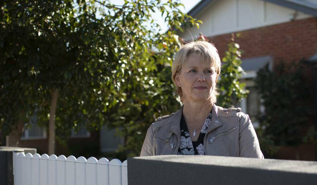 TOUGH TIMES: Debbie Cox pictured in 2018 as she took her plans for the Gurwood Street rehab centre to court. Picture: Emma Horn
