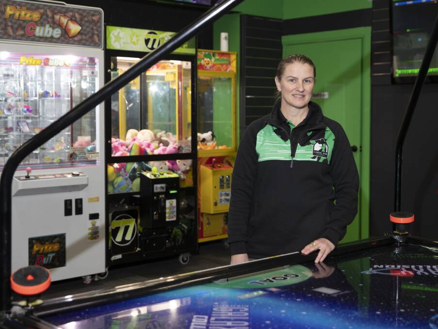 HELPING HAND: Laser Tag Wagga owner Therese Paull says the Dine & Discover vouchers have been great for her business. Picture Madeline Begley