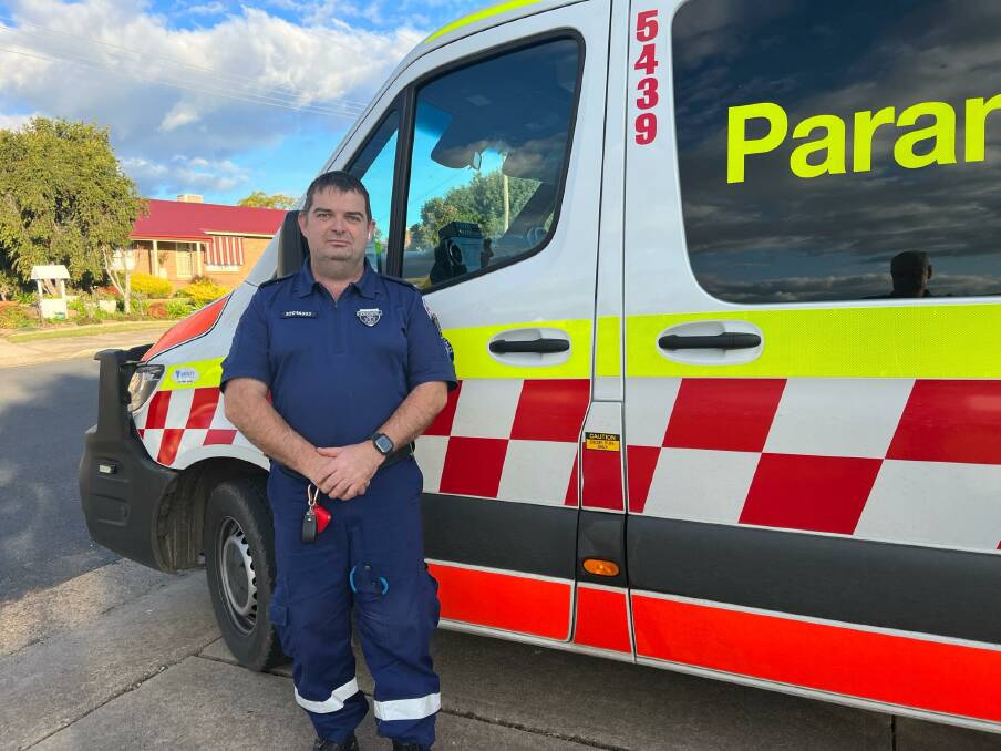 CALLOUT CRISIS: Ambulance wait times are blowing out and Gundagai paramedic Gary Wilson says COVID is not the real issue. Picture: Contributed