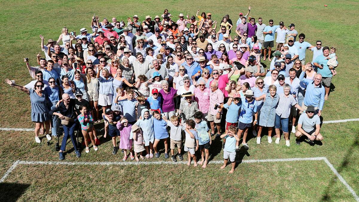 Around 200 members of the Carroll clan converged on Ganmain for an epic reunion at the weekend. Pictures by Les Smith