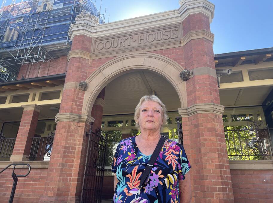 Murrumbidgee Mental Health and Drug and Alcohol Alliance chair Robyn Manzies is calling for more funding to help clinicians bogged down with high caseloads as she addressed a healthcare funding inquiry at Wagga Courthouse on Tuesday. Picture by Andrew Mangelsdorf