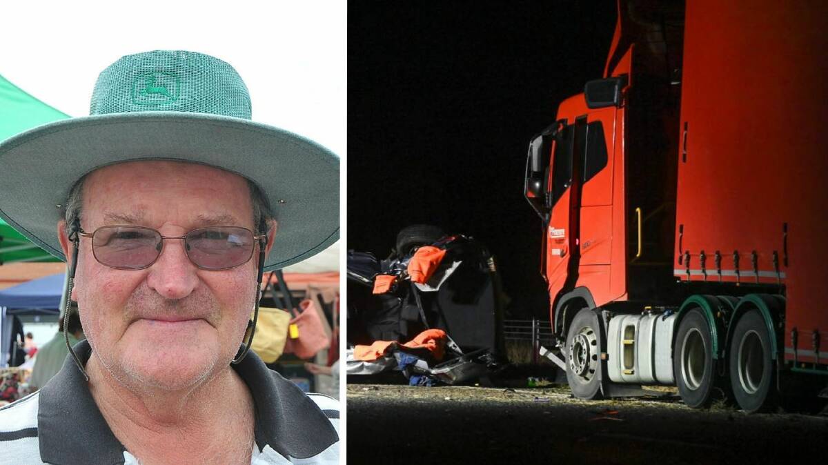 Two Riverina communities are in shock following the death of Trevor Breen (above), wife Lorraine and Noel and Kerry Capes after a fatal crash at Chiltern last week. Pictures Mark Jesser, file