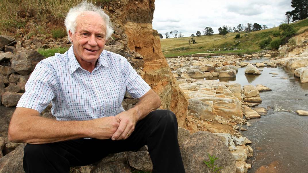 Snowy Valleys mayor Ian Chaffey pictured when he was mayor of Tumbarumba before the shire was forced to merge with Tumut in 2016. 