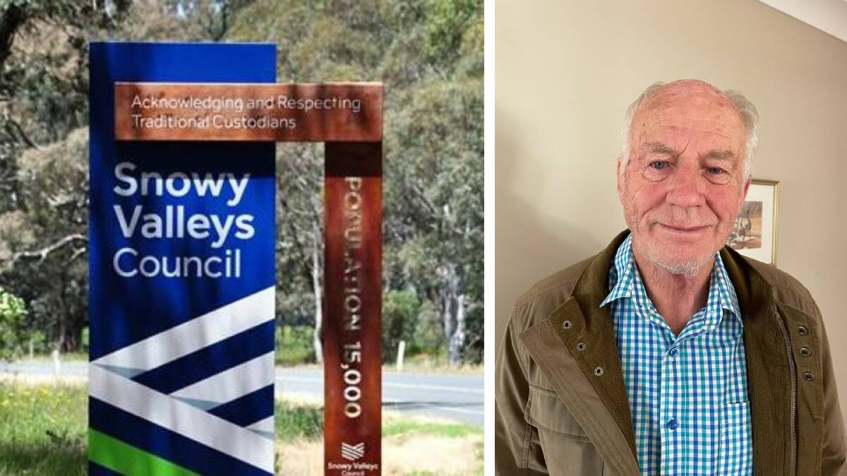 Snowy Valleys Mayor Ian Chaffey submitted the de-merger business case to the state government on Wednesday. File picture
