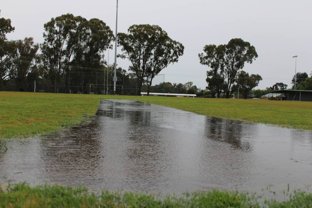 Rawlings Park is one of the fields that has seen the most rainfall, with even their synthetic pitches needing some dry weather to help soak up the standing water.