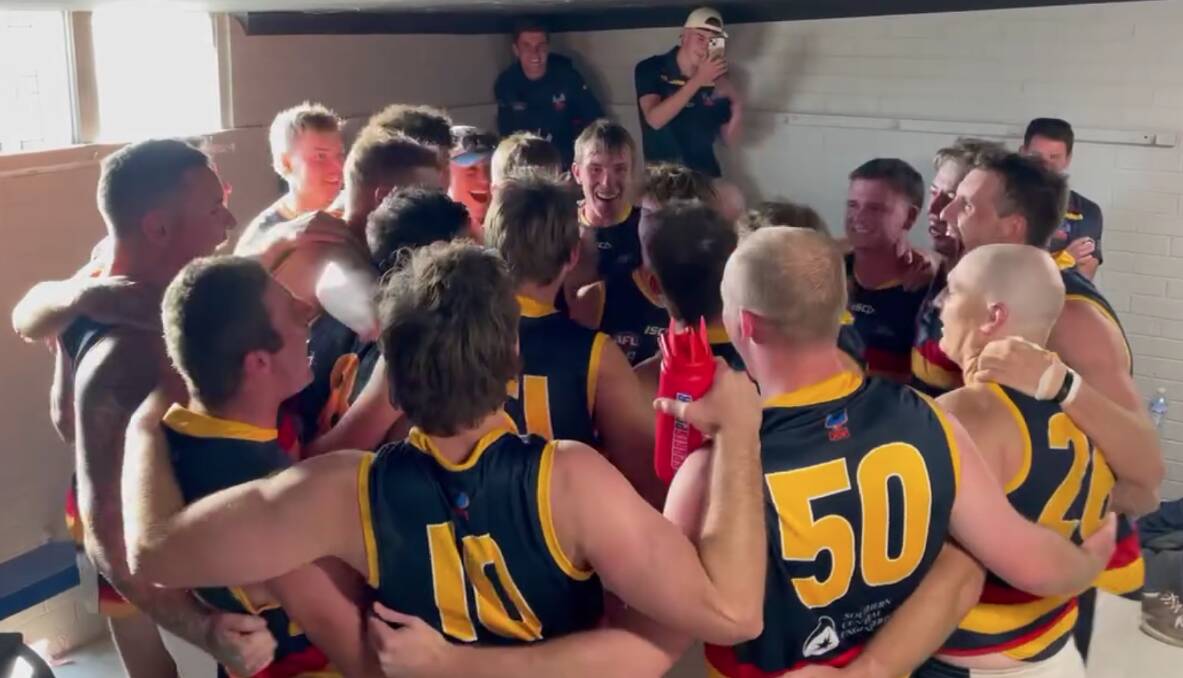 The Crows claimed a thrilling one-point victory over Turvey Park to claim their first win of the season. Picture from Leeton-Whitton Crows