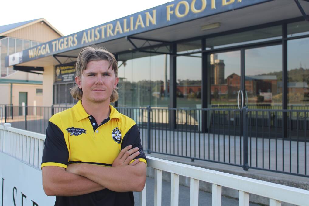 Jeremy Piercy will make his debut for Wagga Tigers in their Good Friday clash against MCUE. Picture by Jimmy Meiklejohn
