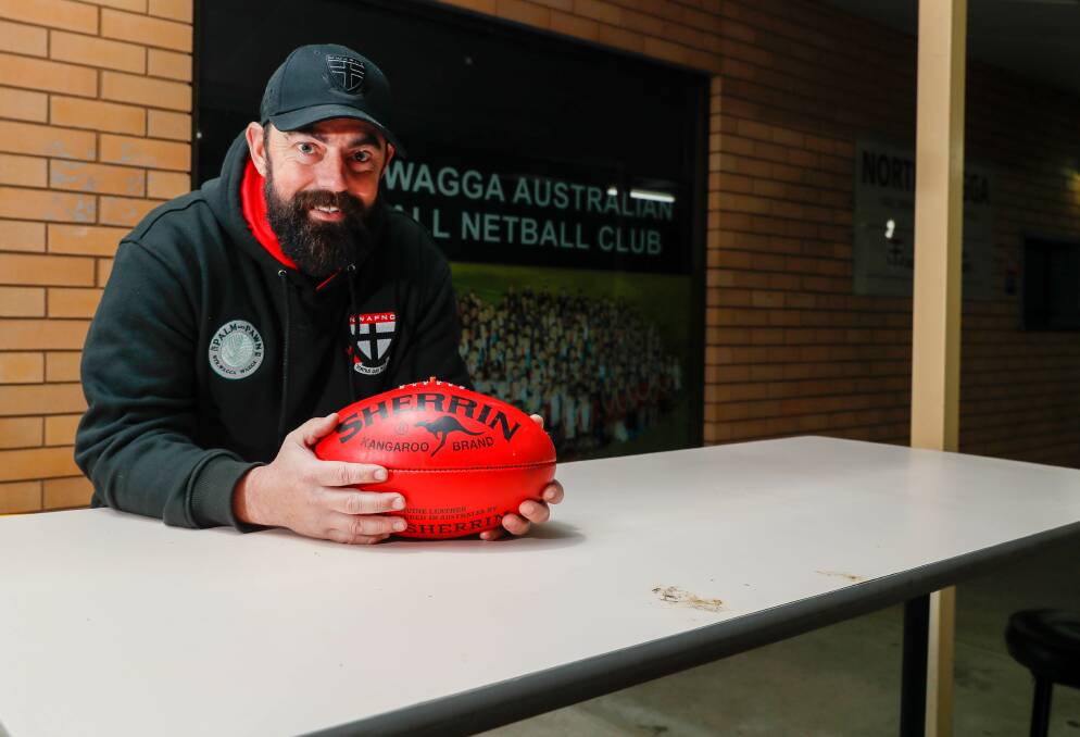 North Wagga coach Damien Papworth is expecting his side to respond strongly against the Bombers after recording back-to-back losses against Temora and CSU. Picture by Les Smith