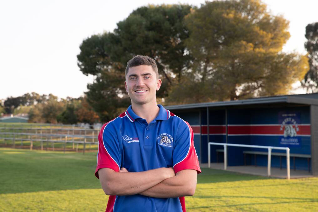Rhett Weidemann has won two underage premierships with Turvey Park and he is hoping he can now add a senior premiership to his football resume. Picture by Madeline Begley