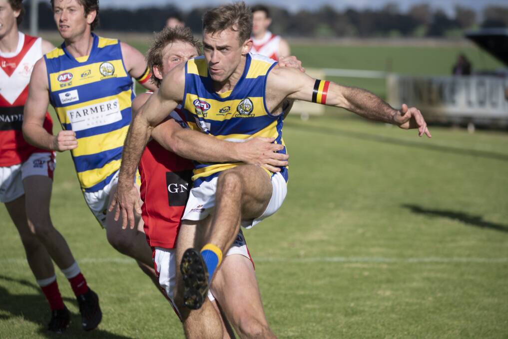 FIVE INCLUSIONS: Patrick Killalea is one of five inclusions for the Goannas as they prepare to face Collingullie-Glenfield Park. Picture: Madeline Begley
