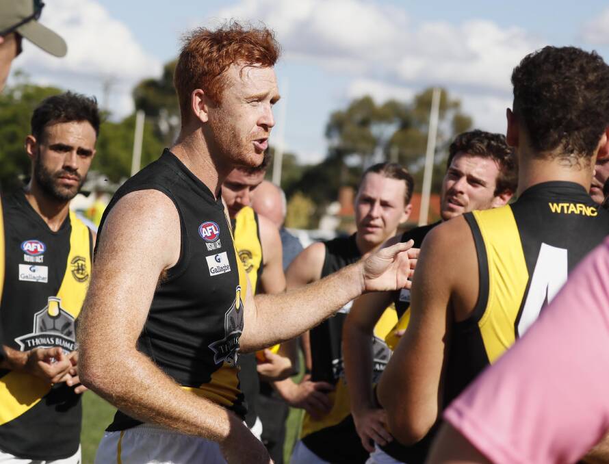 PLENTY TO PLAY FOR: Wagga Tigers coach Murray Stephenson said his side will be looking for an improved performance against Turvey Park this Saturday. Picture: Liam Warren