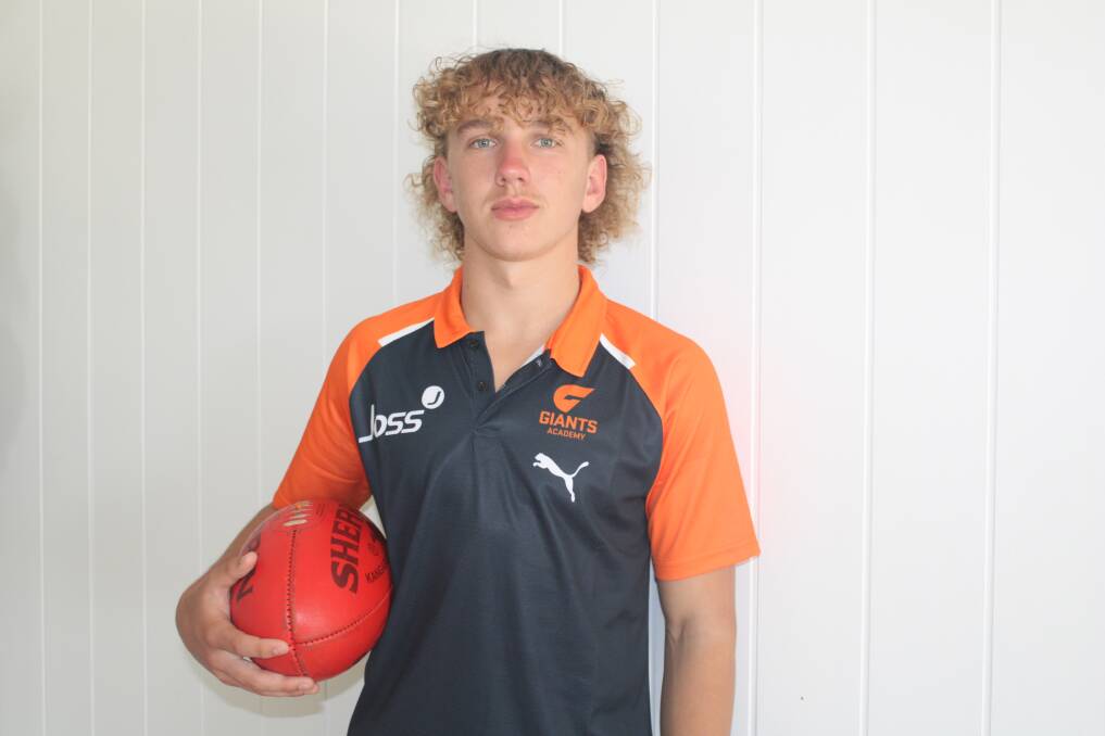 Warden will remain tied to GWS Giants through their academy and was hopeful of playing some Coates Talent League games this season. Picture by Jimmy Meiklejohn