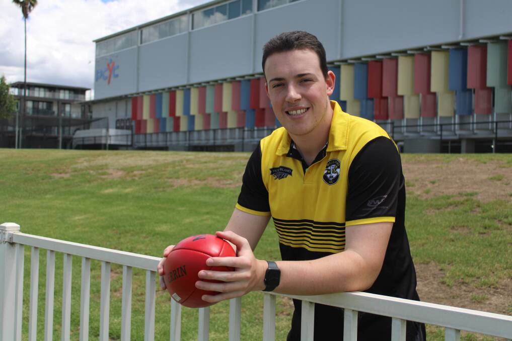 Wagga Tigers junior Henry Cook has returned home to Robertson Oval for next season after a year away in Melbourne. Picture by Jimmy Meiklejohn
