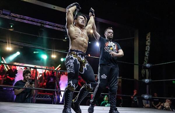 After performing in Sydney just last month, New Japan Pro Wrestling is now set to host a show in Wagga next year. Picture by New Photography Studios