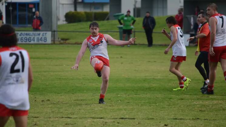 Tom Powell last played for Griffith in 2021, he has made the move back to the Swans for the 2024 season. 