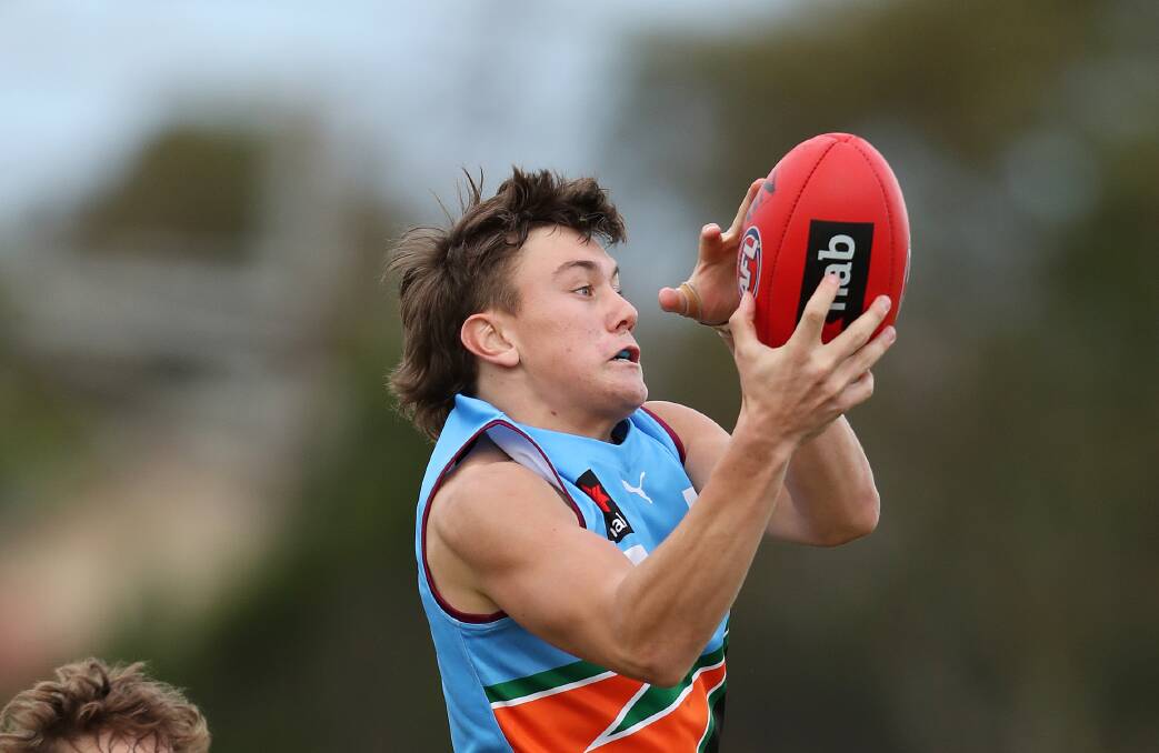 Harry Rowston is headed to GWS after being selected by the Giants at pick 16. Picture by Getty Images