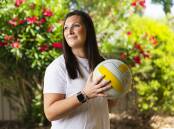 England's Tasha Tatton was on a netball court barely 24-hours after landing in Australia. Picture by Ash Smith