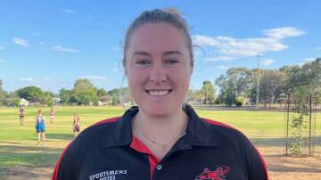 Tennis player Kaitlin Staines will return to the netball court for the first time since she was a junior with Marrar. Picture supplied