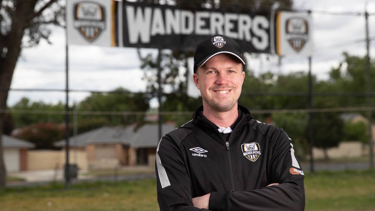 Wagga City Wanderers head coach Andy Heller. Picture by Madeline Begley