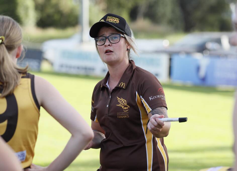 Amy Coote has signed on to coach East Wagga Kooringal for the 2023 Southern NSW Womens football season. Picture by Les Smith