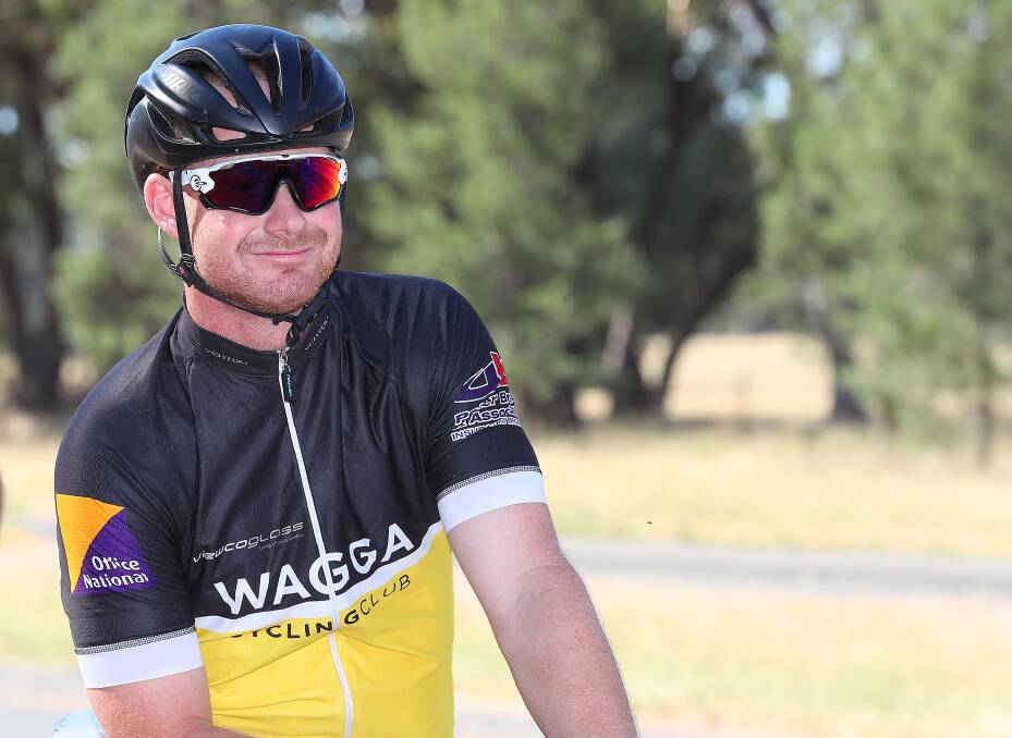 Wagga Cycling Club vice president Cameron Oke is excited for this weekend's Golden Wheelrace. 