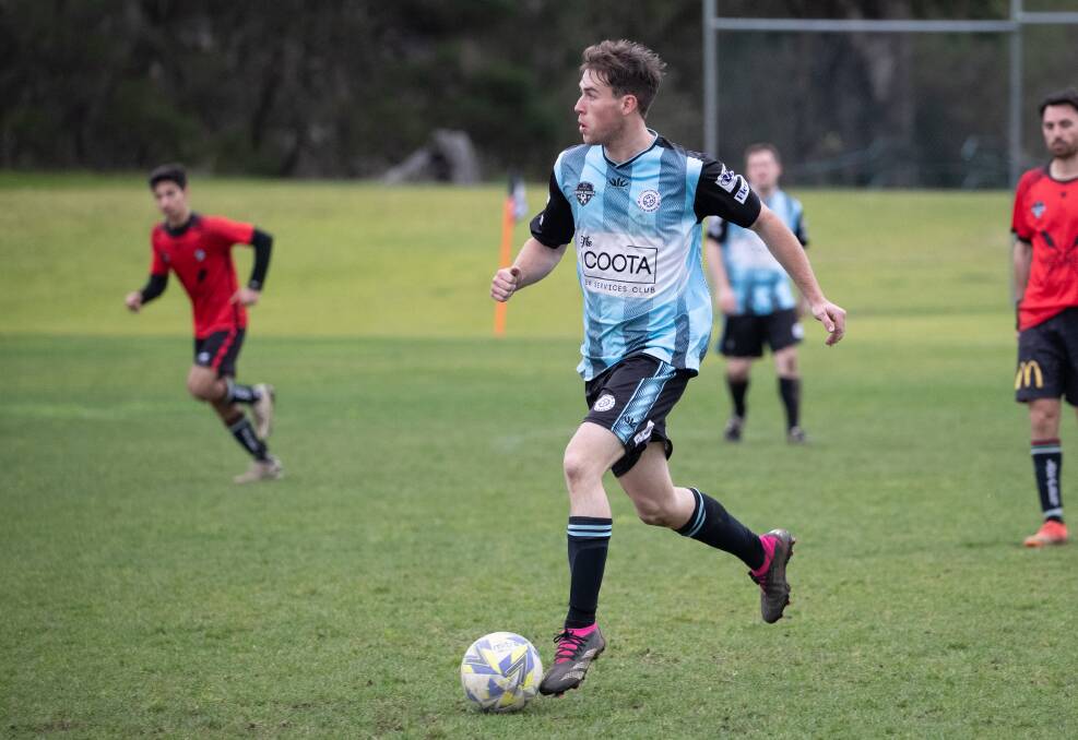Corey Doohan in action for Cootamundra during the 2023 Pascoe Cup season. Picture by Madeline Begley