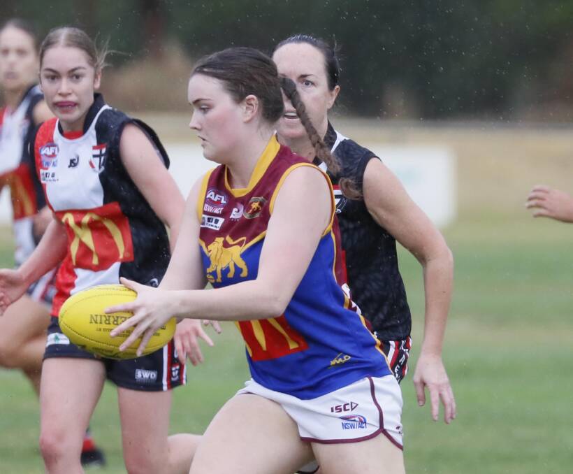 Ganmain-Grong Grong-Matong defender Phoebe Quinn will miss most of the 2023 season with a shoulder injury. Picture by Les Smith