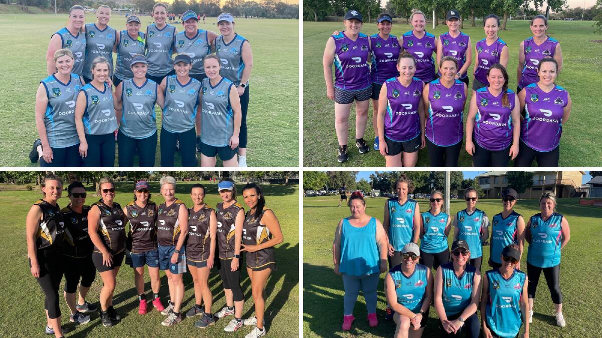 Wagga Touch launched its inaugural women's over 35 competition with four teams this season. Picture supplied