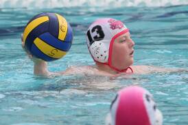 Under 17 boys junior water polo at the Oasis, Harvey Creighton. Picture by Les Smith