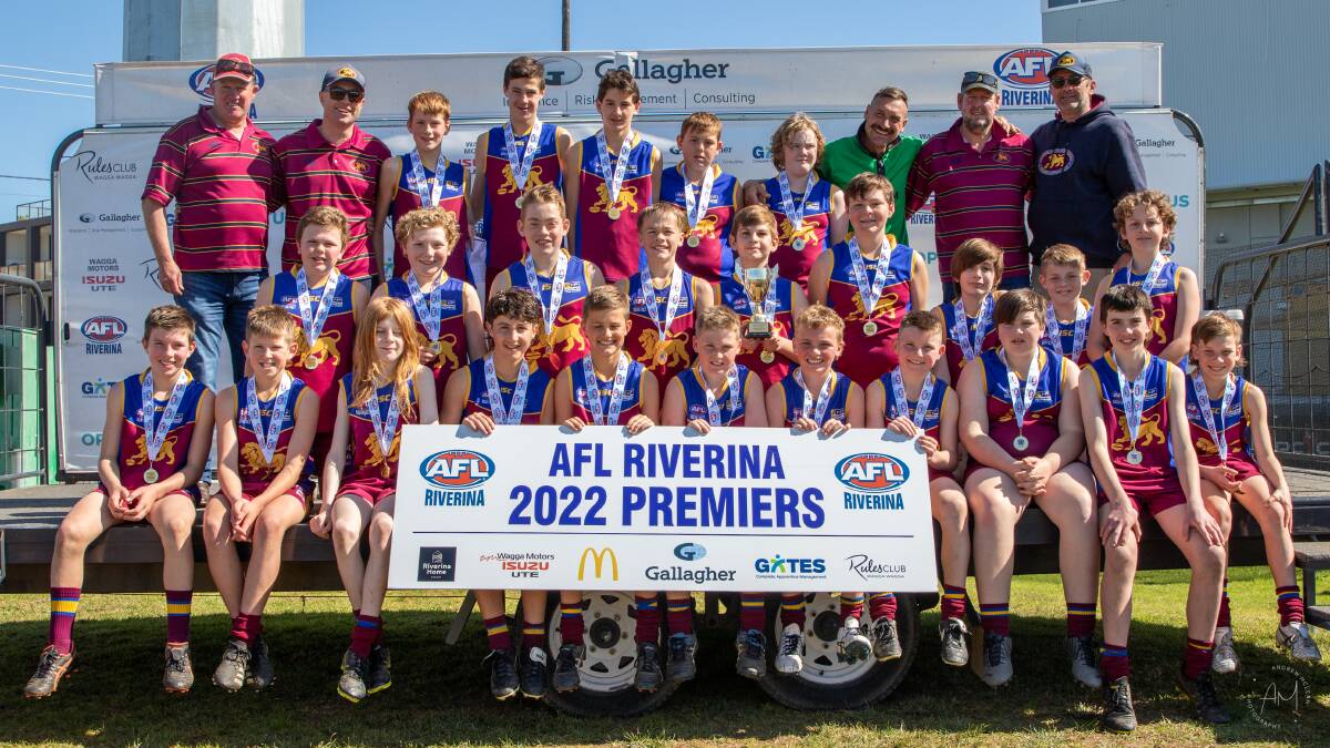 Ganmain-Grong Grong-Matong completed their undefeated season with a premiership over Wagga Tigers on Sunday. Picture by Andrew McLean Photography