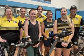Wagga Tigers players attend a gym session as part of their preseason training, the club expects strong numbers for the 2024 competition. 