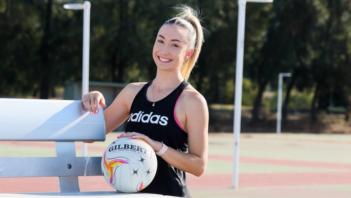 Farrer League netballer Sharnie McLean pictured at Wagga's Equex Centre ahead of her change in clubs. Picture by Les Smith