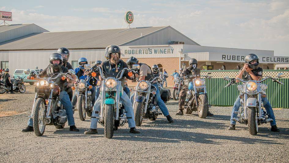 Riders preparing to embark on a previous years run. The 25th annual Shag Gregory Memorial will be held March 9. Picture supplied
