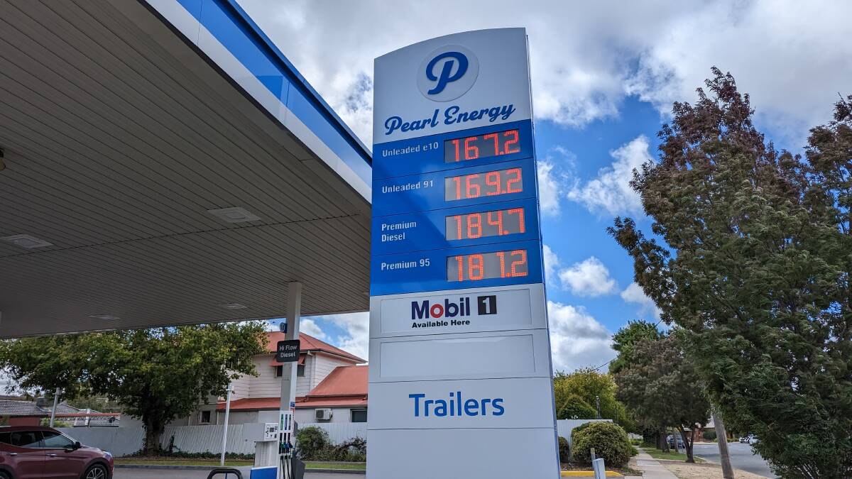 Pearl Energy offered the lowest prices on Easter Sunday at $169.20 a litre. Picture by Dan Holmes.