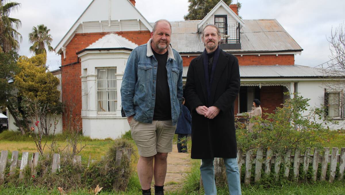 When the House is Empty director Tim Hills and associate producer Ken Hammond. Picture supplied
