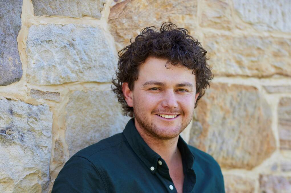 Farmer Dustin, 26 years old from Condobolin, is looking for love on Farmer Wants a Wife. Picture supplied