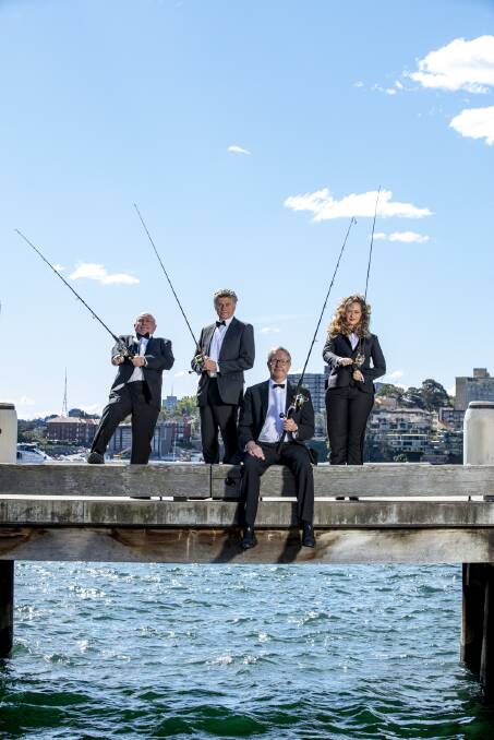 FUNNY LINES: The satirical comedy genius of The Wharf Revue is back in Wagga this March. Picture: Brett Boardman