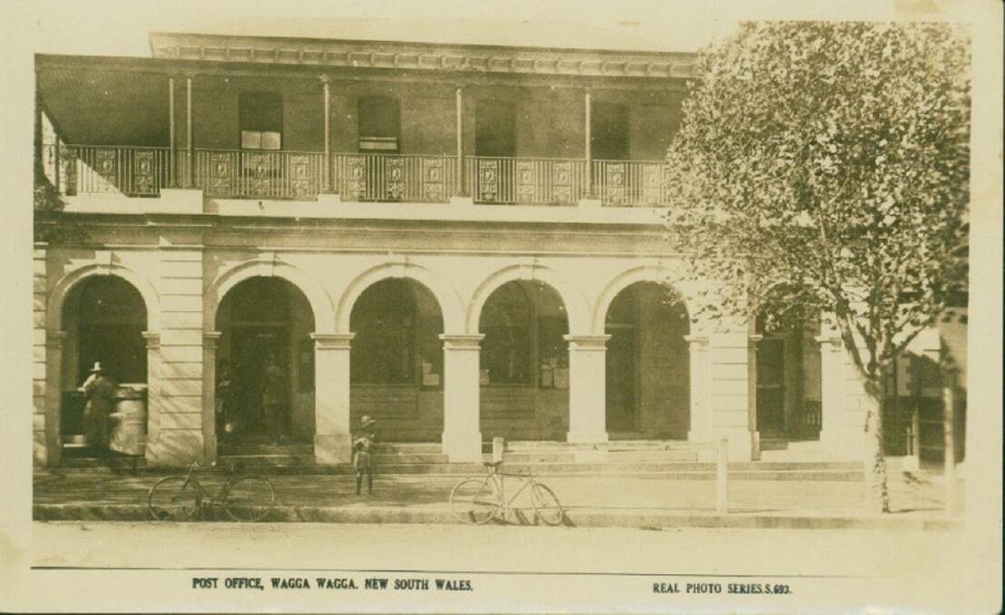 COLONIAL ICON: The Wagga Post Office as it was in the early 1900s had a grace and style that belied the often rough and ready time in which it was built. Picture: Sherry Morris collection