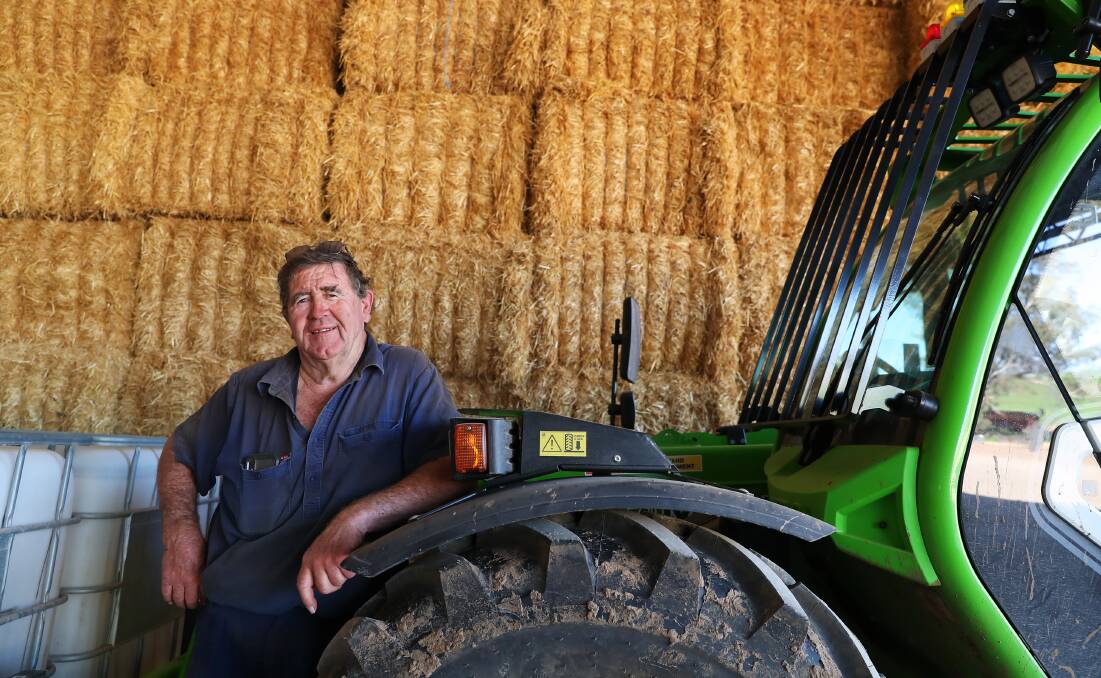 ON FARM: David Carter is a NSW Farmers representative and an Illabo mixed farming producer. Picture: Emma Hillier