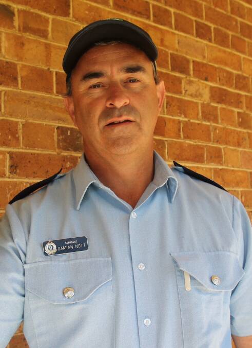 Southern zone rural crime prevention team coordinator, Detective Sergeant Damian Nott. 