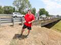 Wagga councillor Richard Foley is calling for a lower Gobba Bridge duplication. Picture by Les Smith