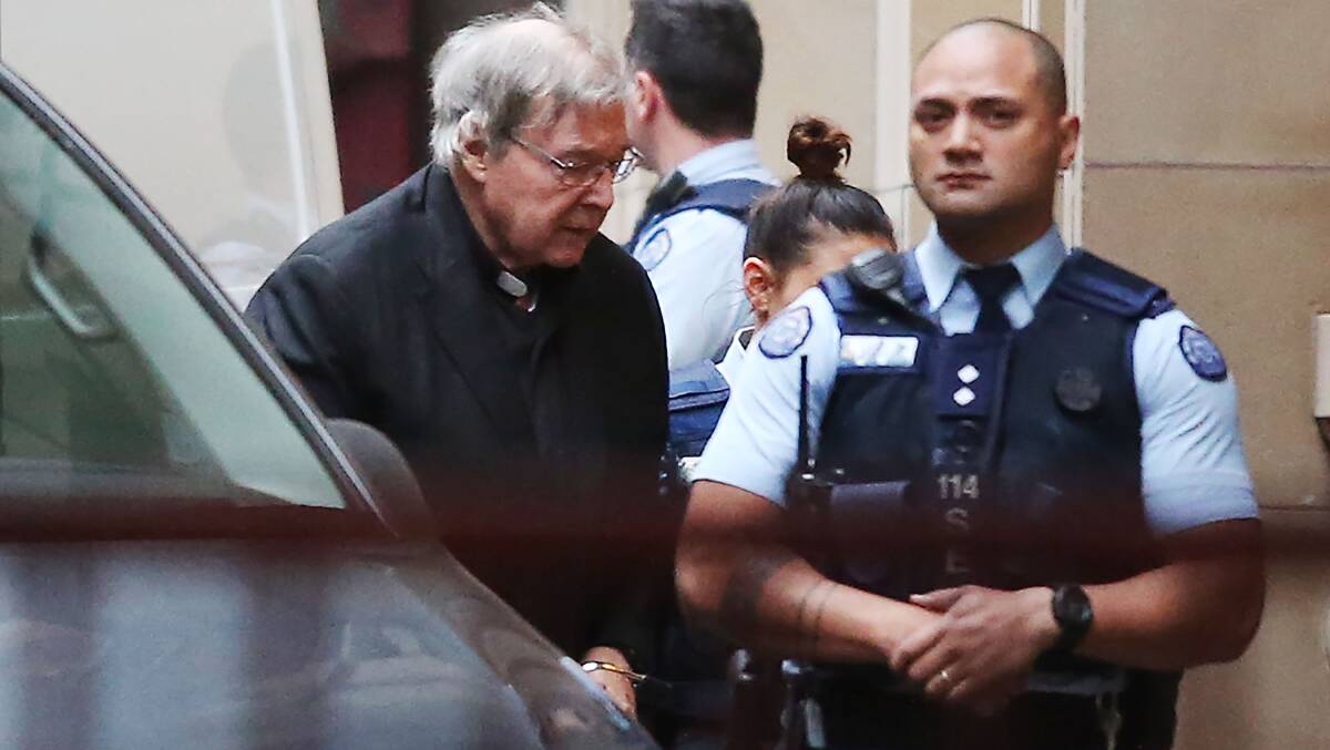Cardinal George Pell arrives at the Supreme Court of Victoria on June 06, 2019 in Melbourne. Photo: Michael Dodge/Getty Images.