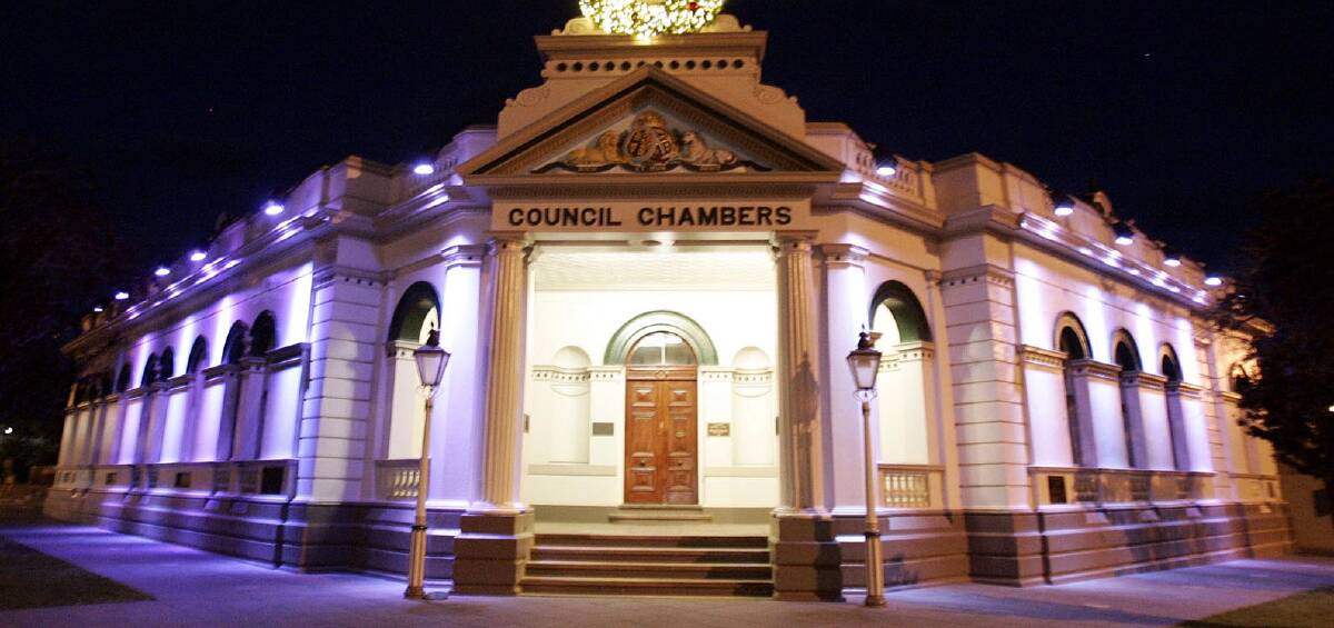 Wagga City Council chambers