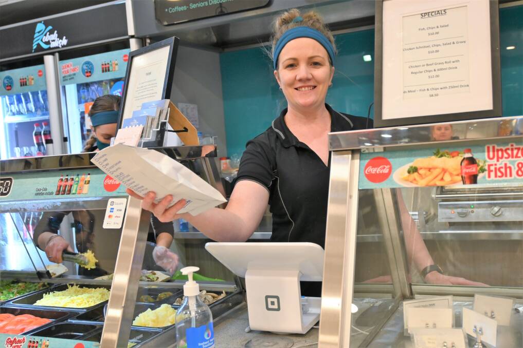 FOOD TO GO: Kebab'alish owner Mandy Patey has already signed up to Uber Eats, saying that takeaway has become crucial to her business since lockdown. Picture: Kenji Sato
