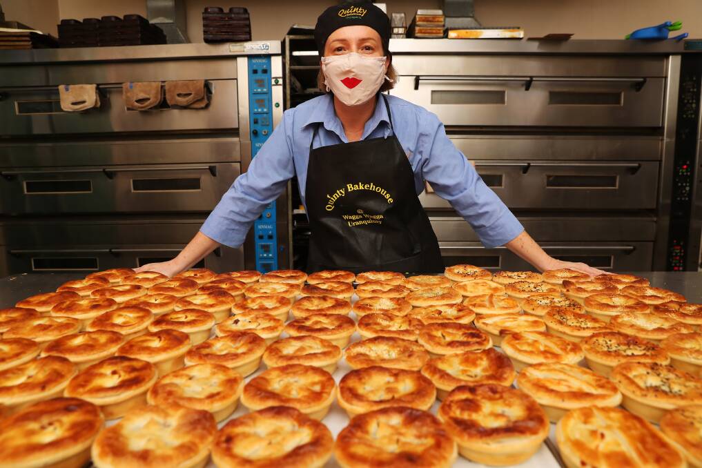 UPPER CRUST: Tania Gillanders has won seven awards in the Australia's Best Pies competition in Sydney. Picture: Emma Hillier
